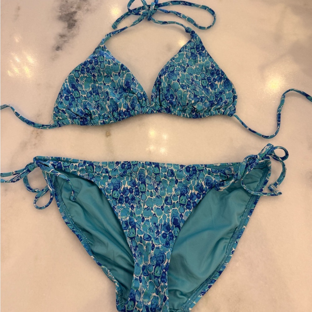 Echo Turquoise Bikini Set